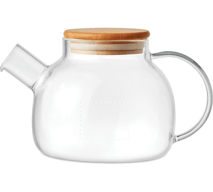 Teekanne aus Borosilikatglas